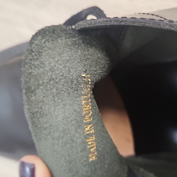 Leather combat boots - Picture 4 of 4